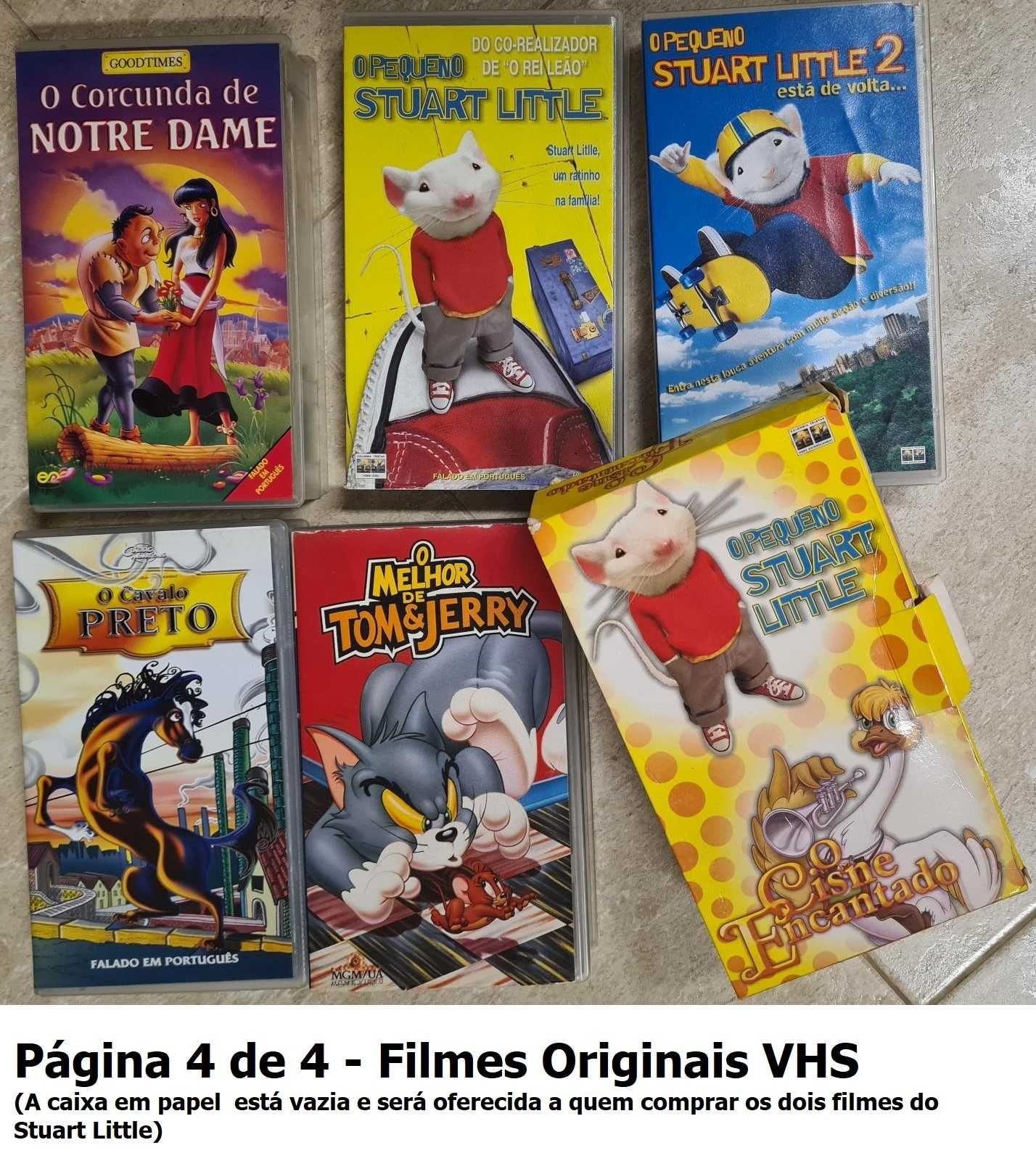 Filmes VHS | Clássicos Infantis