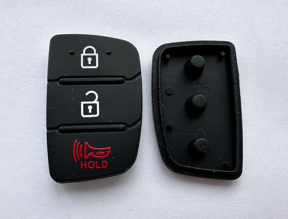 Кнопки на викидний ключ Хюндай Кіа резинка гумка Hyundai Kia выкидной