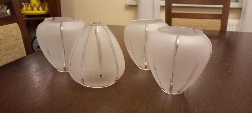 Klosz lampa Polam klosz na lampę naftową matowione szkło cena za 4