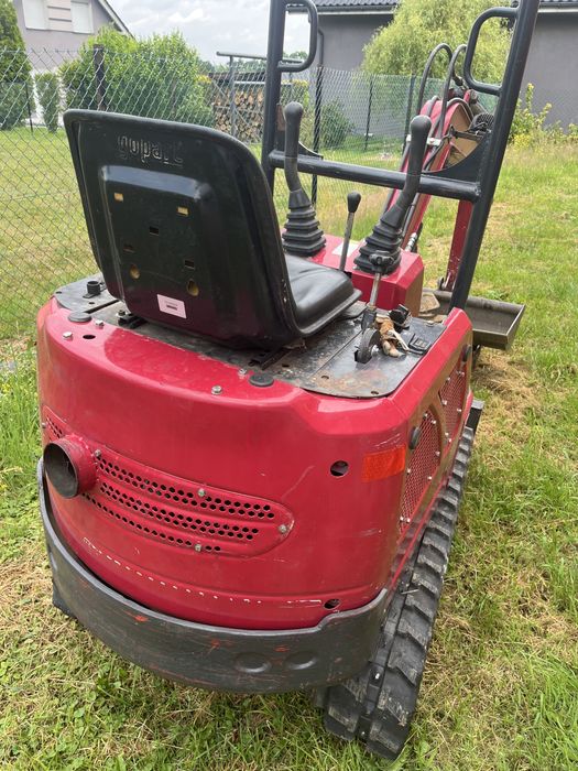 24/7 Minikoparka 1T, zasięg 1,7m w dół,bez operatora bez uprawnien