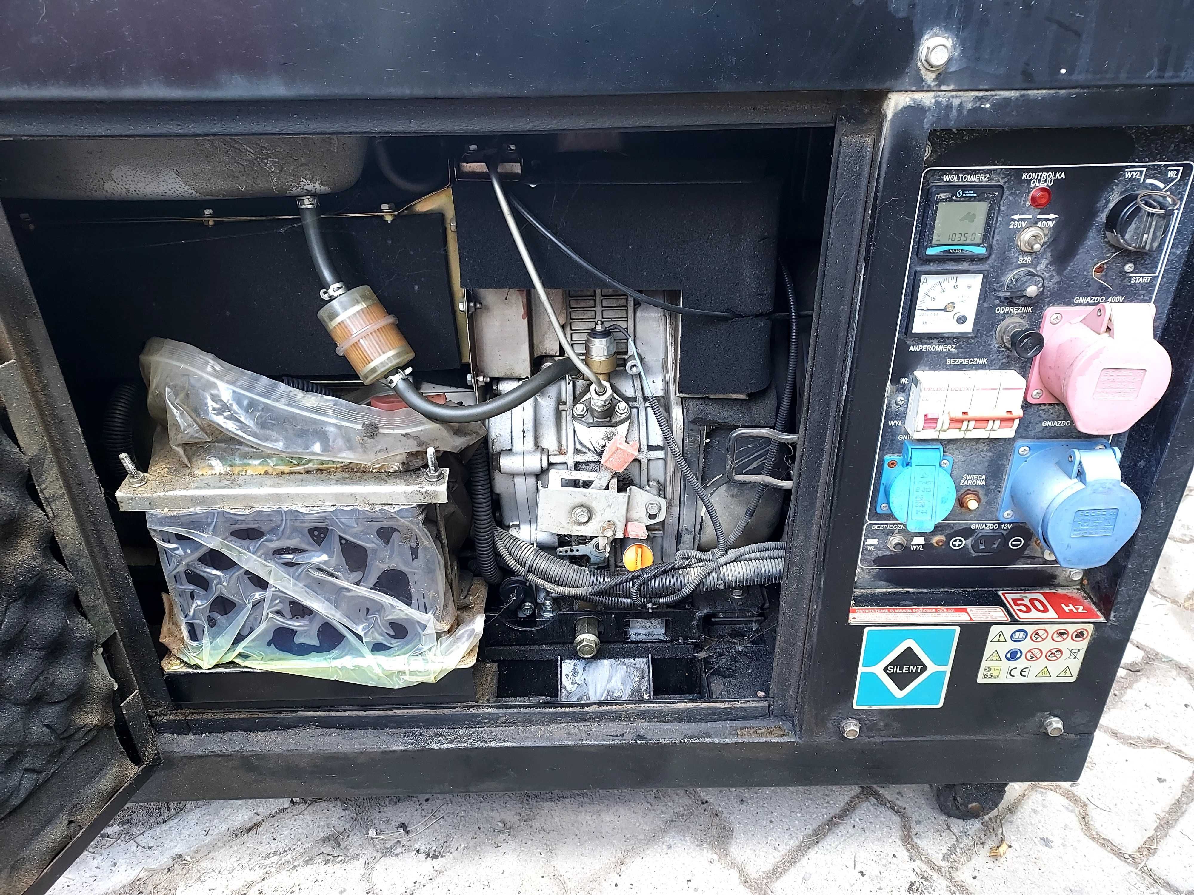Agregrat prądotwórczy 9.5 kVa diesel