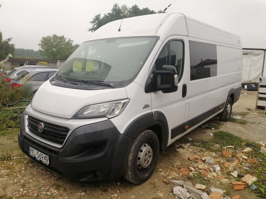 Fiat ducato 2.3 maxi brygadowka 9 osobowy ważne oplaty