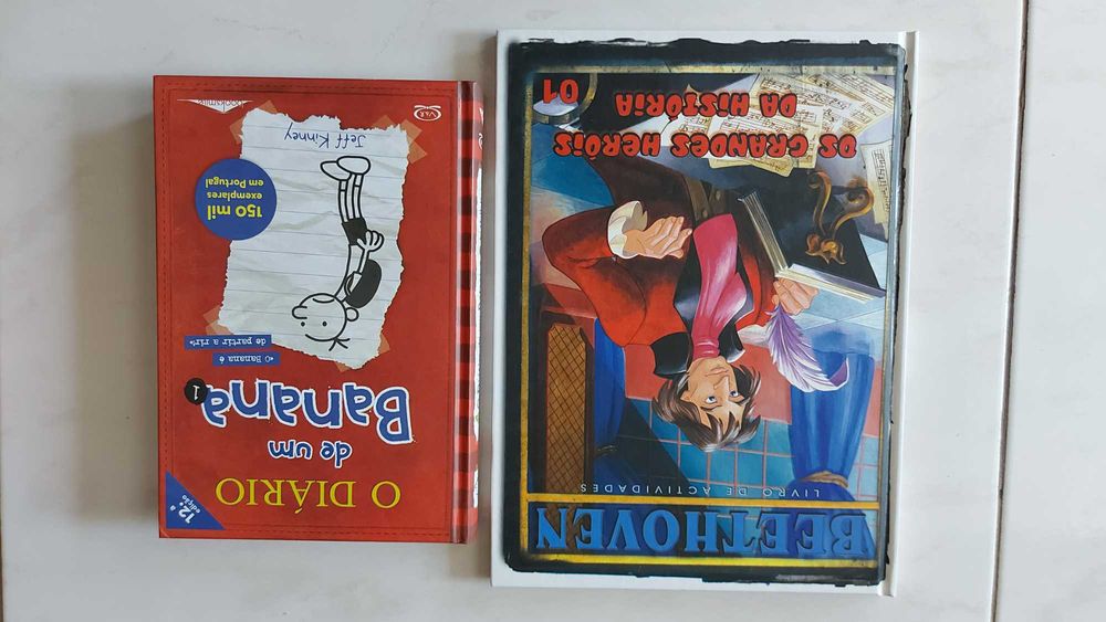 Beethoven - livro de actividades e Diário de um Banana