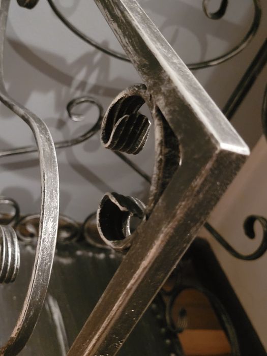 Kosz kuty ręcznie na drewno/Rękodzieło