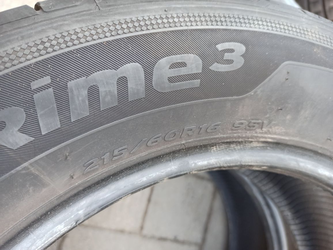 Летняя резина ПАРА 215/60 R16 Hankook Ventus Prime 3