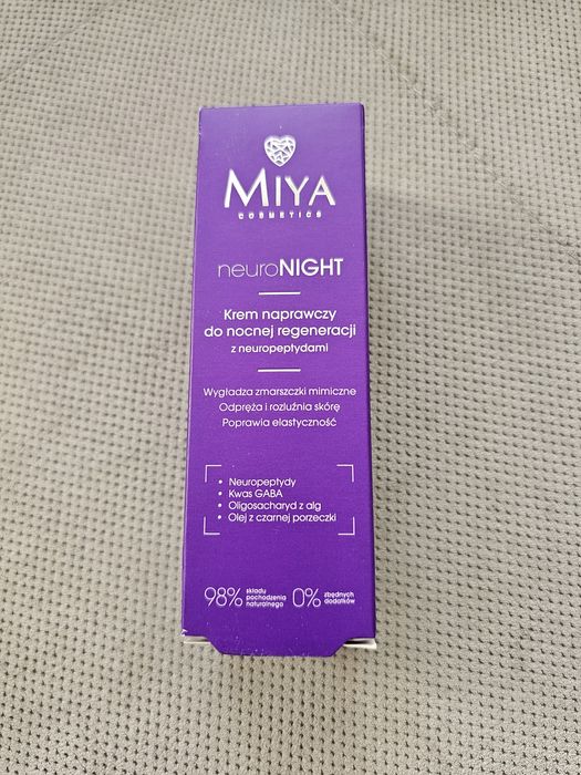 MIYA neuroNIGHT krem do twarzy naprawczy z neuropeptydami 50 ml / GABA