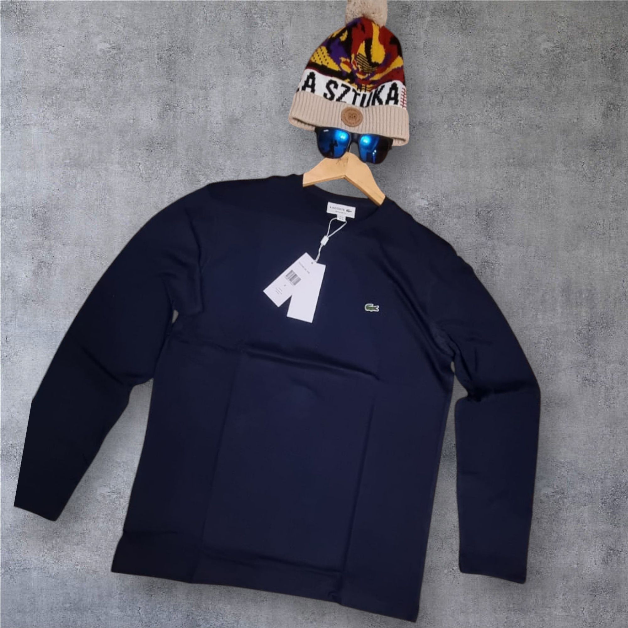 Oryginalny T-shirt męski Lacoste rozmiar M