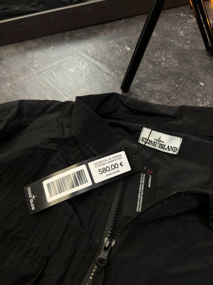 Овершот Stone Island nylon metal | сорочка стон айленд куртка