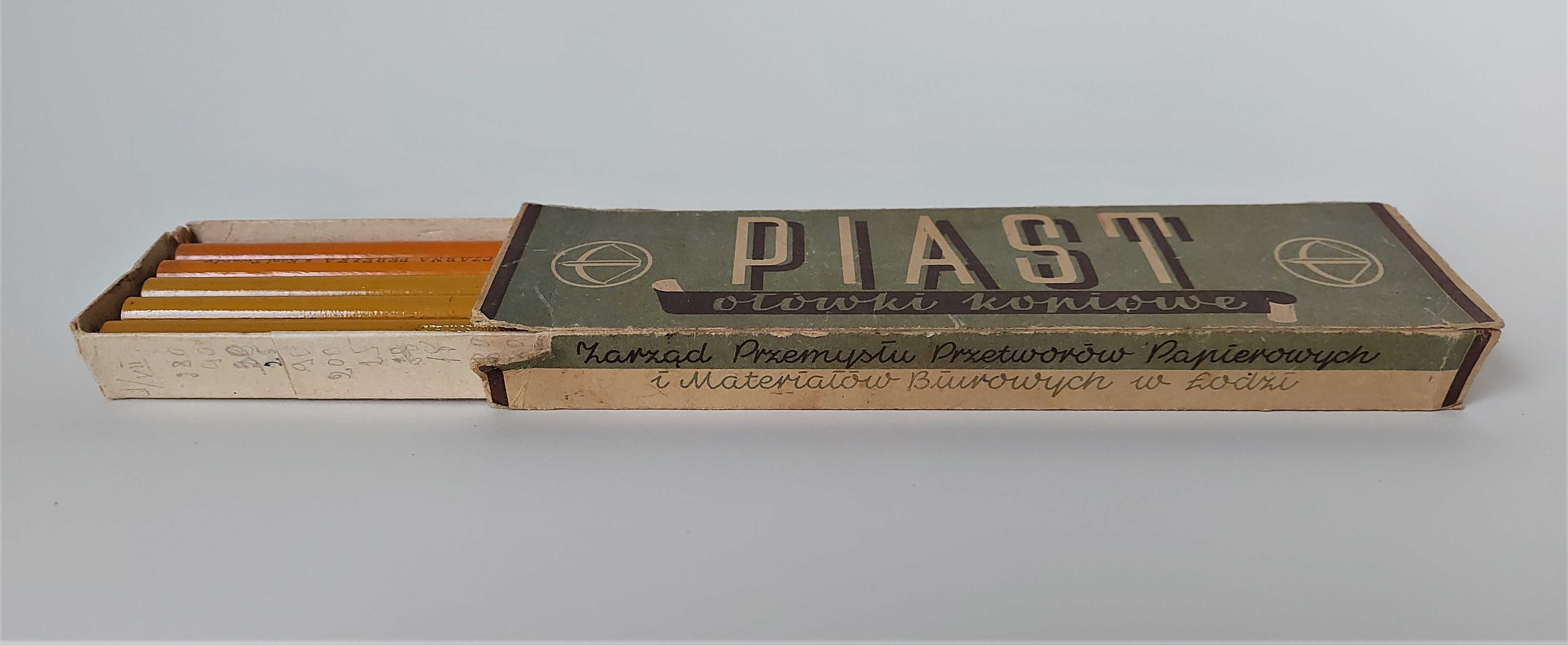 Pudełko po ołówkach kopiowych PRL lata 60- te