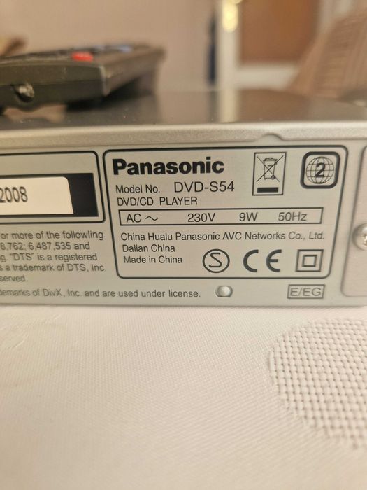 DVD Panasonic Exstra