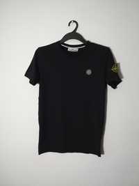 Stone Island t-shirt czarna koszulka unisex M