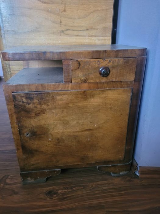 Meble art deco, szafa,kredens ,nakastlik