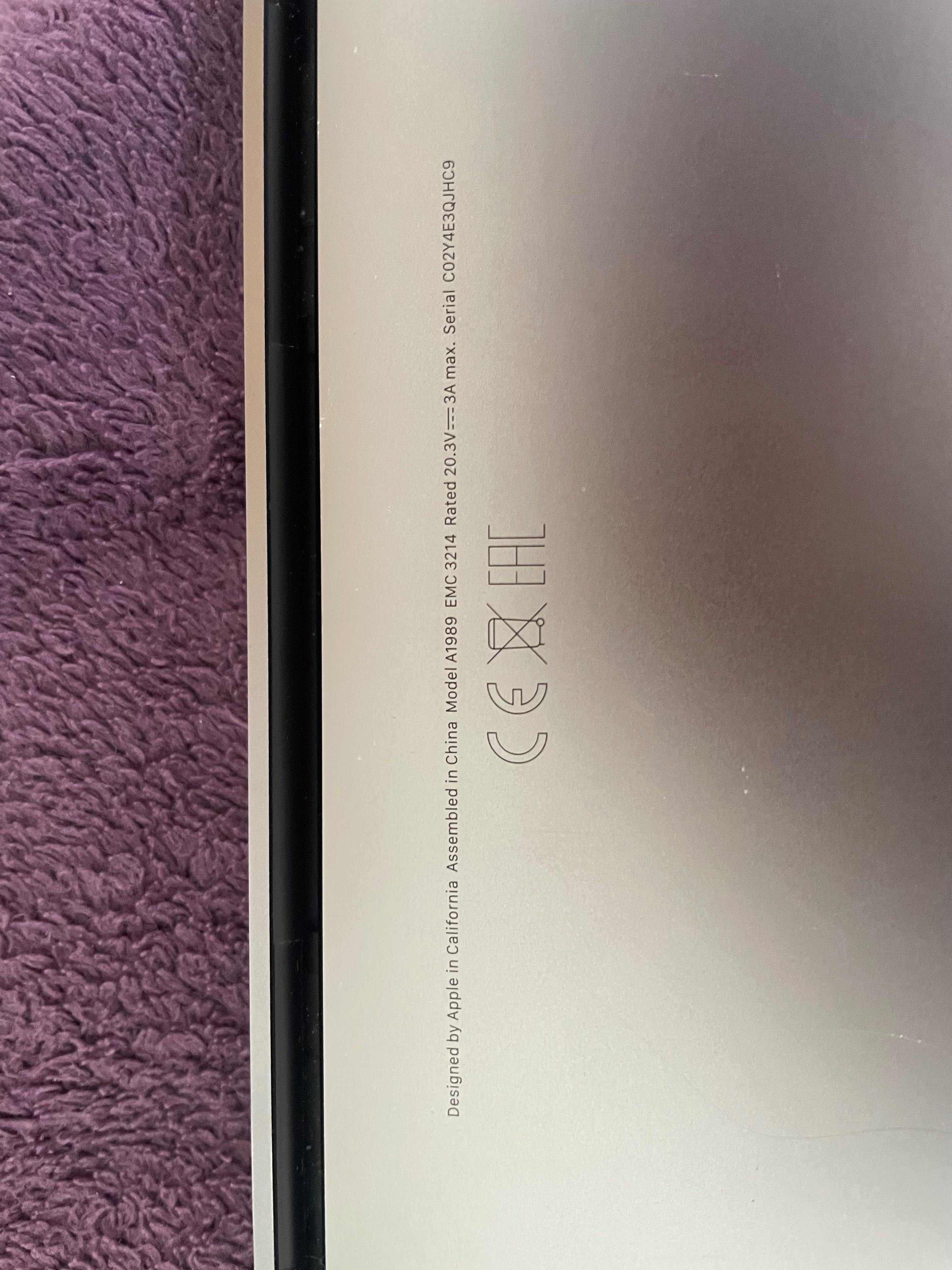 MacBook Pro 2019 a1989 dysk 512gb