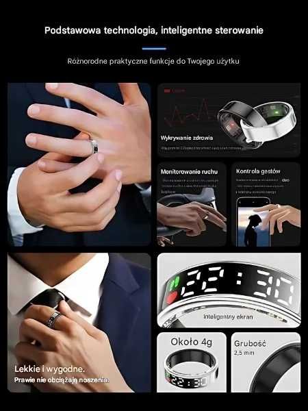 Smart Ring – Nowoczesna Technologia w Stylowej Formie