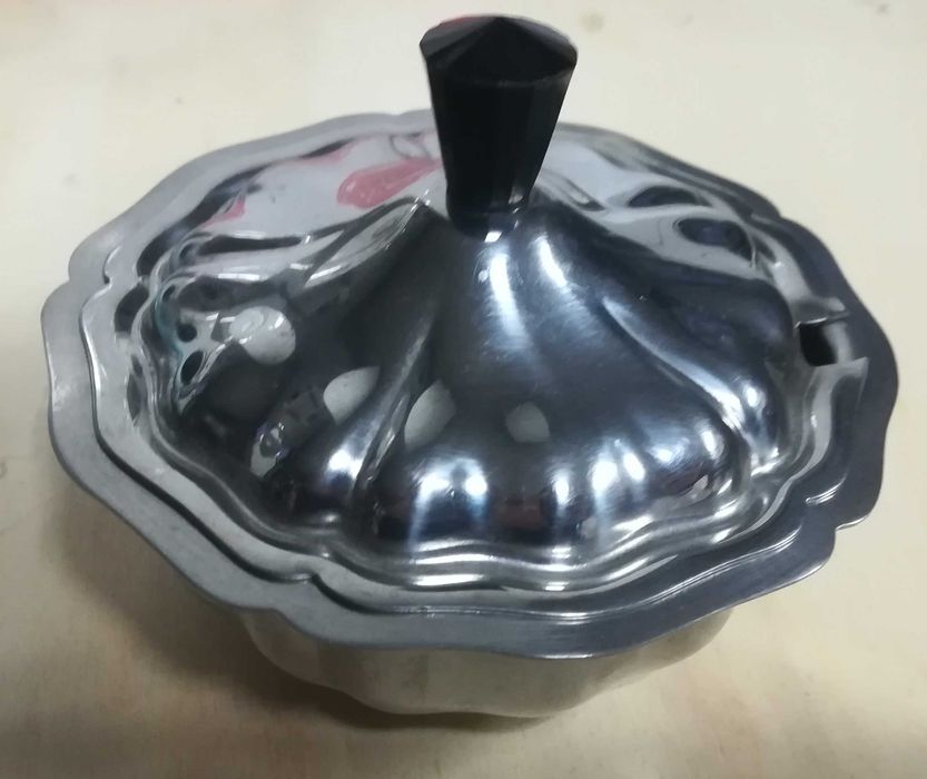Açucareiro INOX com tampa