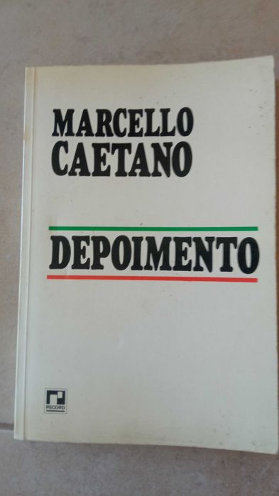 Livro Depoimento - Marcelo Caetano