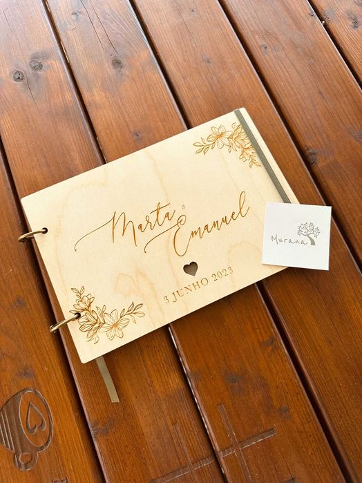 Livro de honra personalizado