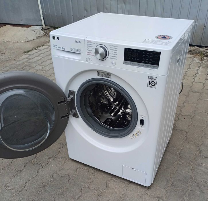 Пральна машина LG F4WV508S1E 6 Motion ThinQ Wi-Fi 8 кг AI DD TurboWash