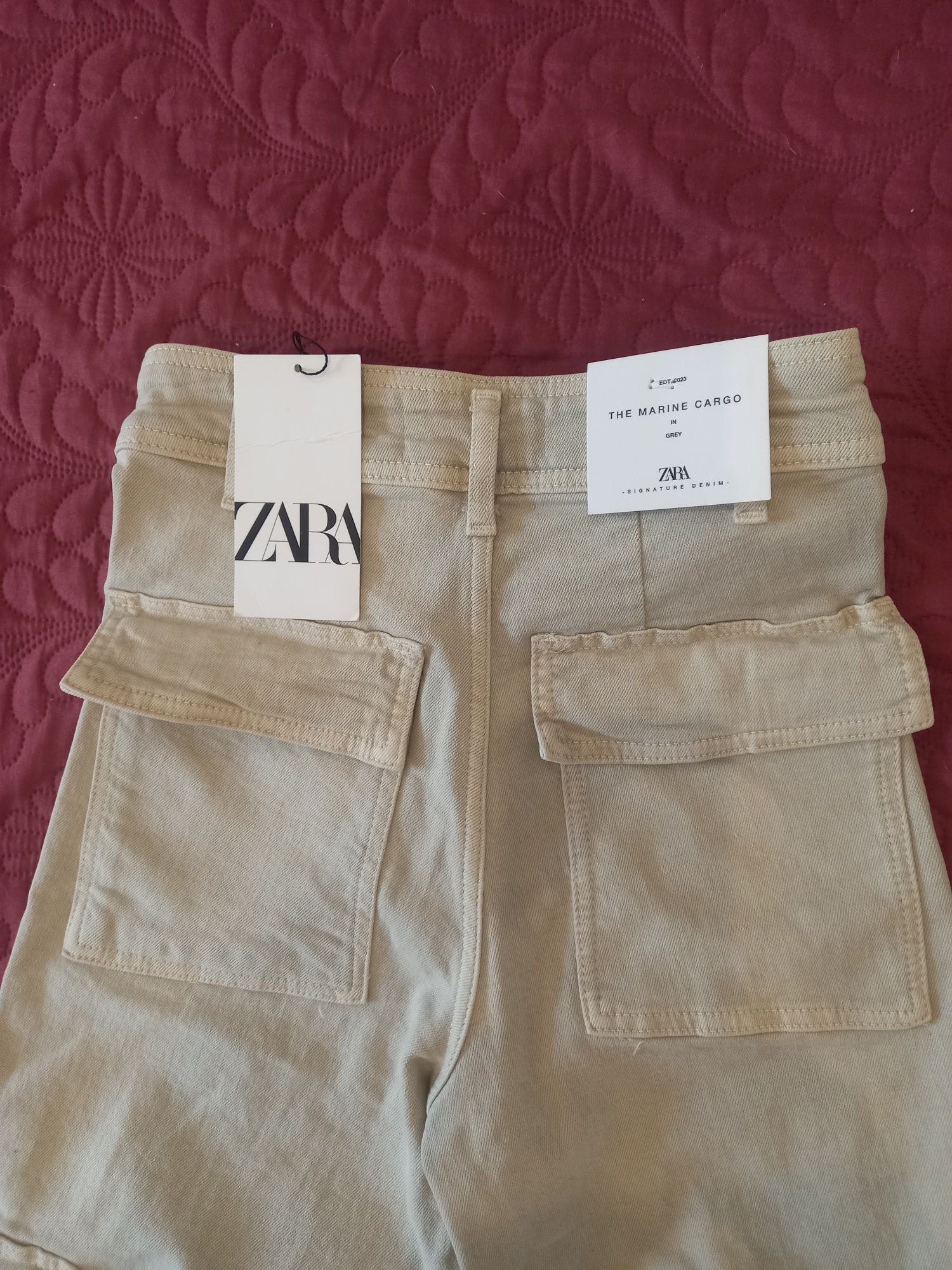 Штани  джинси (нові) карго ZARA