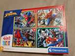 Puzzle Spiderman 4w1