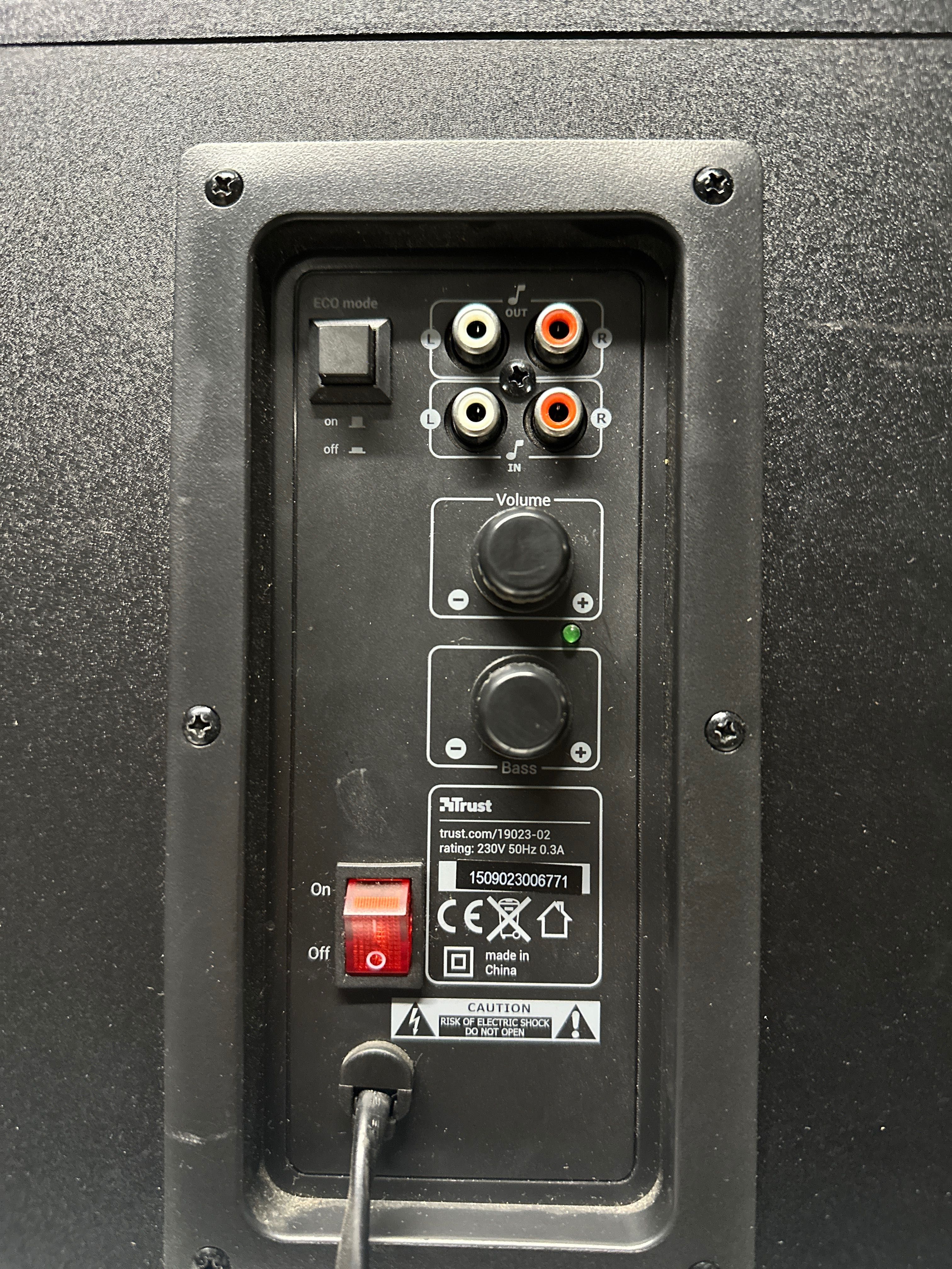 Trust Głośniki GXT 38 2.1 ultimate bass czarnoczerwone gaimingowe