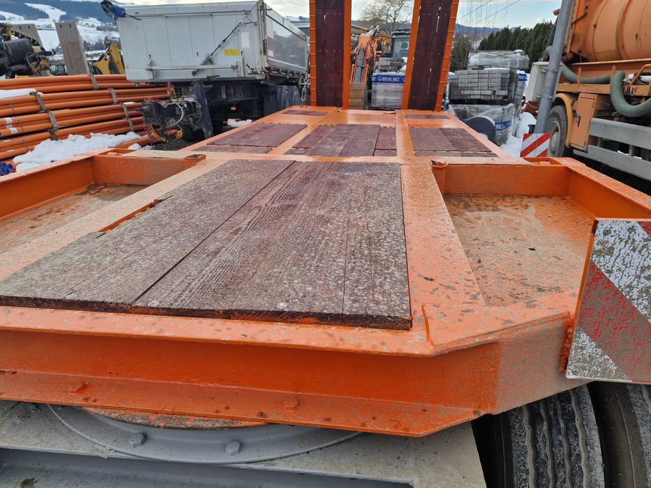 Przyczepa Niskopodwoziowa schwarzmuller 3 osiowa  fliegl wielton