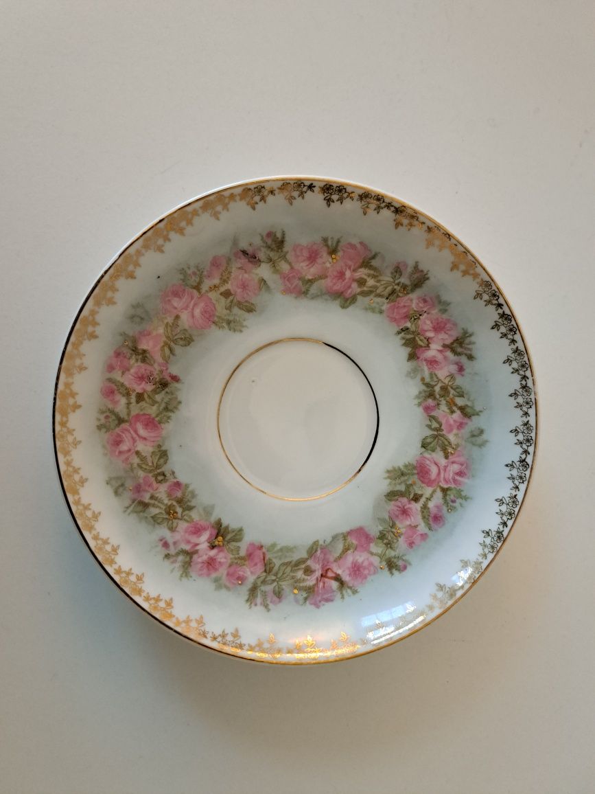 Duo z Carl Tielsch (CT), porcelana, bardzo rzadki wzór