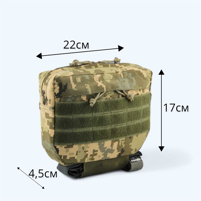 Напашник під балістичний пакет мультикм / піксель / олива / койот