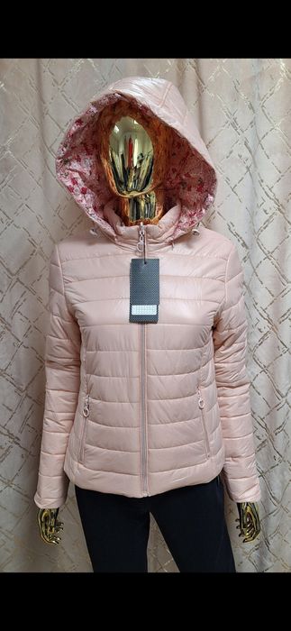 Kurtka jesienna dwustronna damska