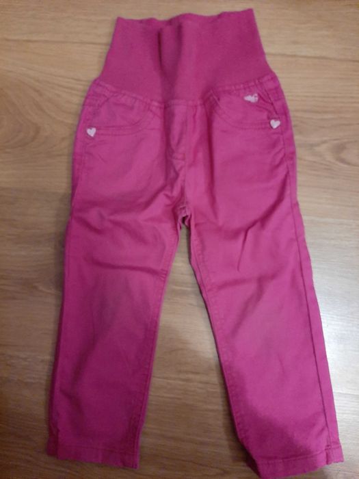Штани на дівчинку р.86