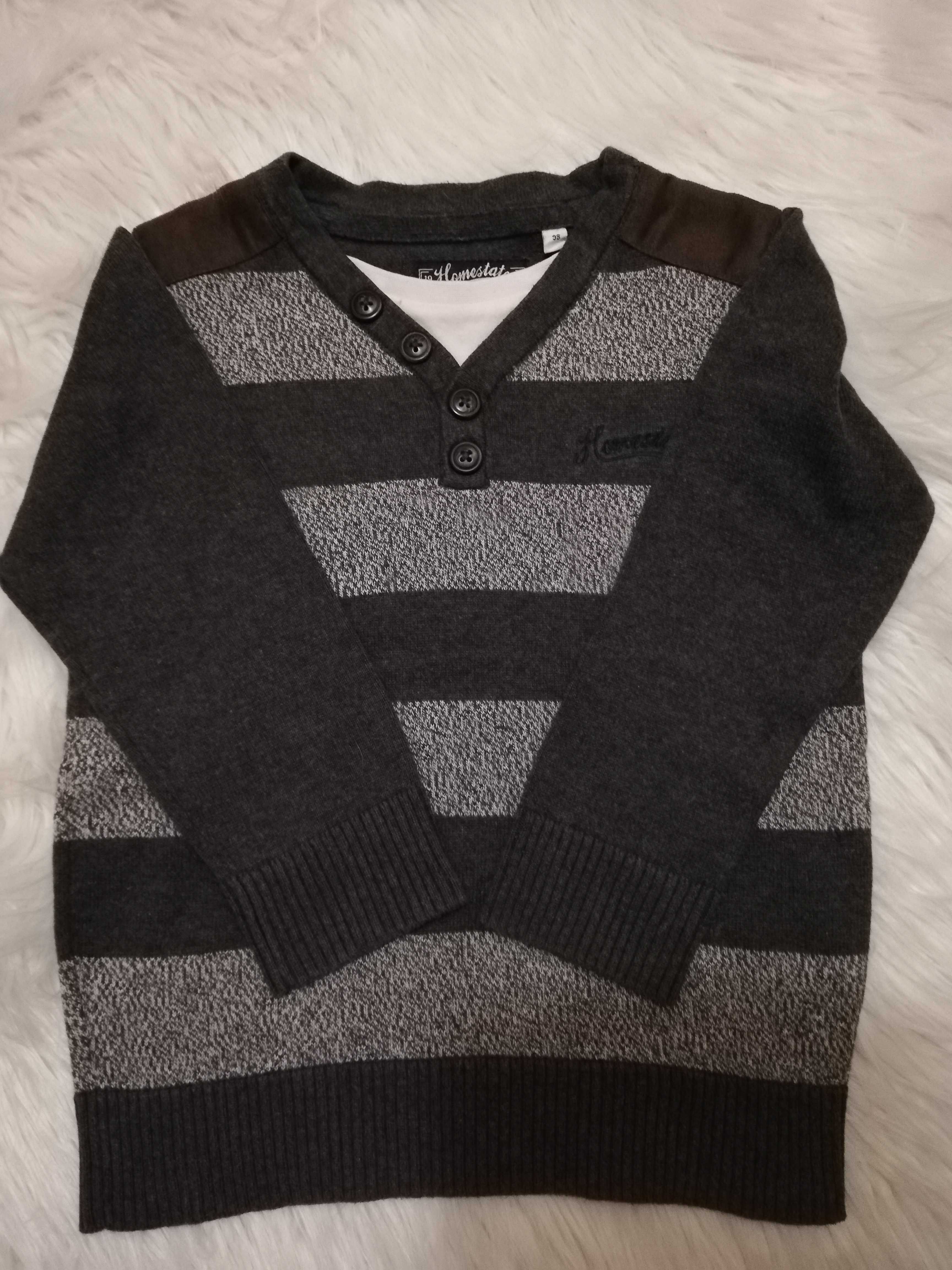 Koszula i sweterek dla chłopca r. 98