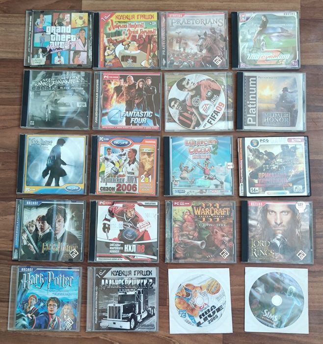 Продам ігри для ПК, 20шт. Ціна за всі .