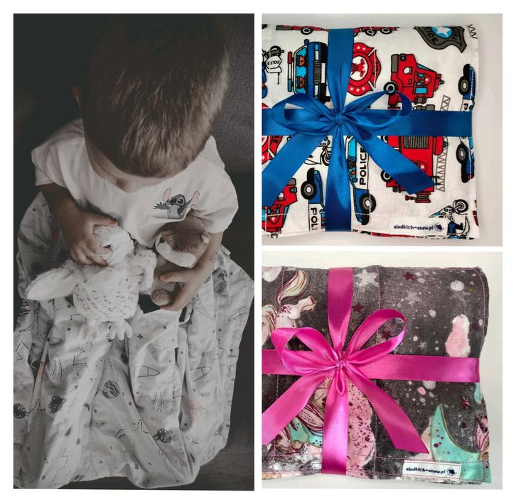 Kołderka obciążeniowa kołdra sensoryczna SI poduszka