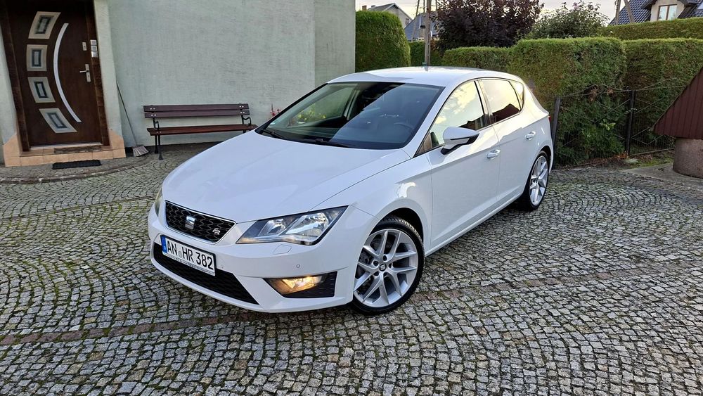Seat Leon FR 2,0 TDI 150KM*DSG*Biała Perła*Serwis*Climatronic