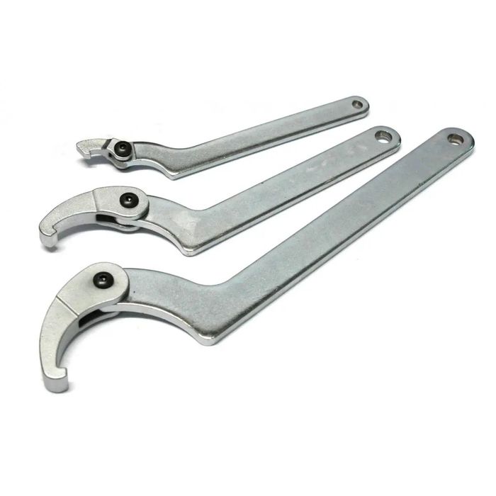 Набір з 8 ключів для круглих шліцьових гайок набор ключей для шлицевых