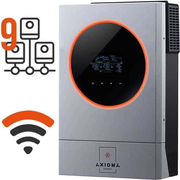 Солнечный инвертор 6000 Вт 48 В ISMPPT BFP DOU 6000, AXIOMA energy