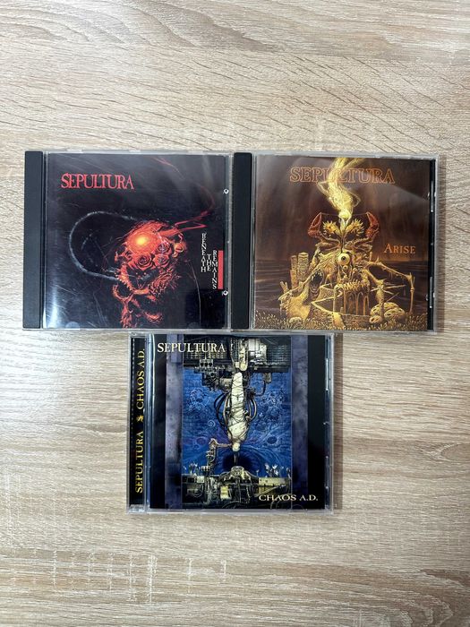 Продам фірмові CD Sepultura