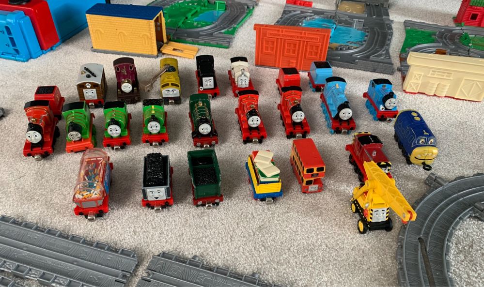 Tomek i przyjaciele pociągi kolejki wagon ciuchcia kuba Diesel
