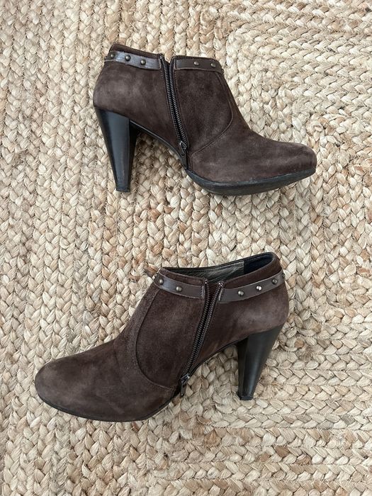 Botas/botins castanhos