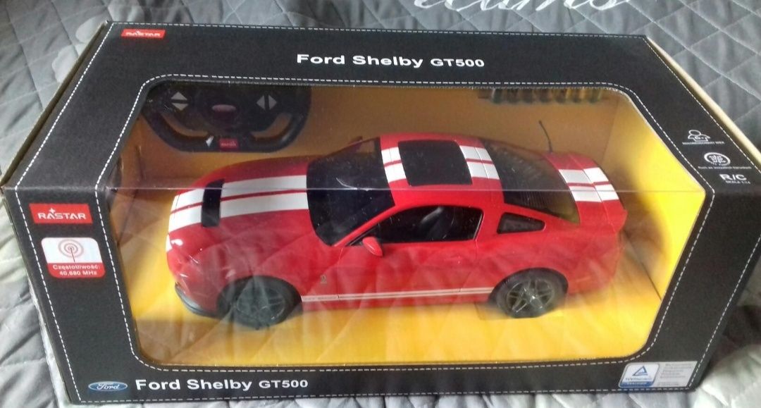 Nowe duże auto sterowane Ford Shelby GT 500 na licencji Forda