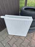 Nowy grzejnik biały stalowy 600 x 400 mm 60 x 40 cm termostat