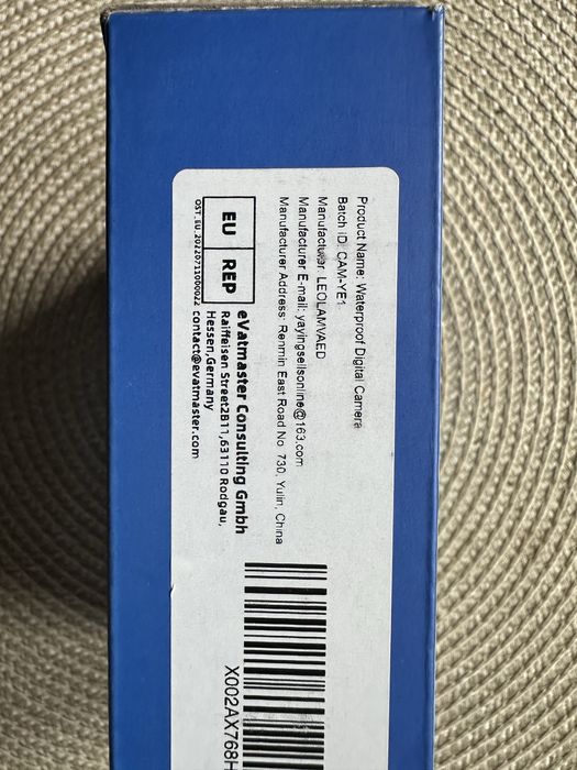 Dual Screen Waterproof Camera