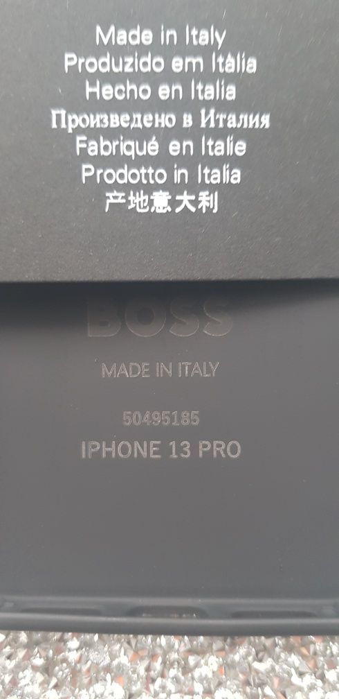 Nowe oryginalne Etui Hugo Boss Khaby Iphone 13 Pro