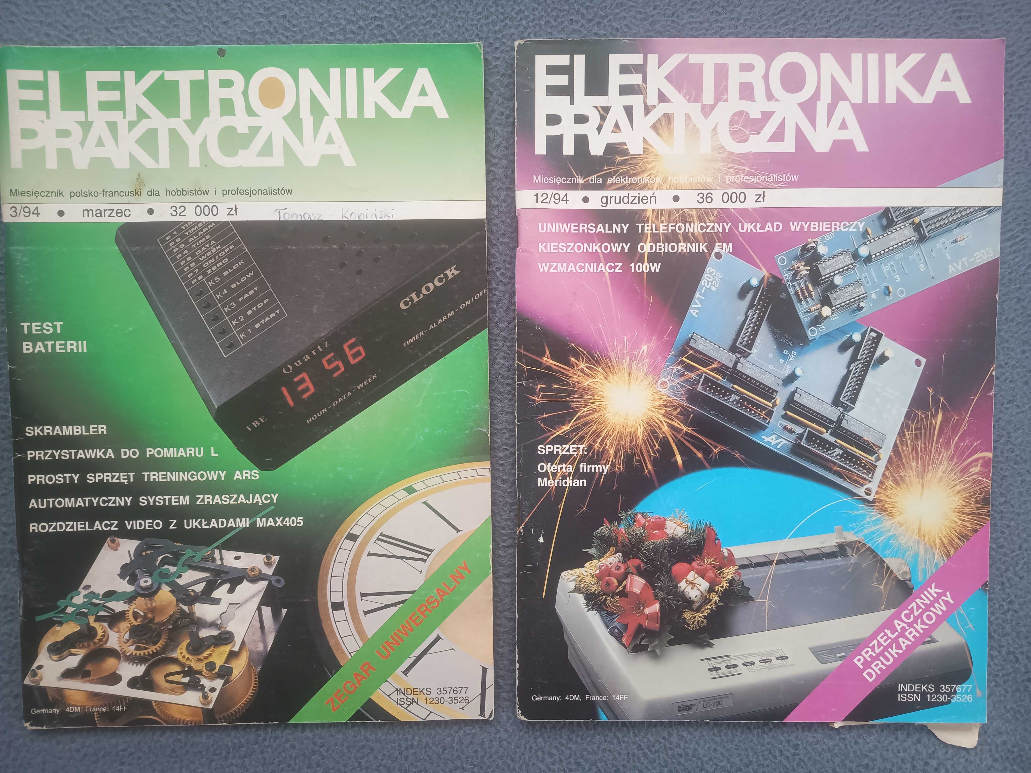 Czasopismo Elektronika praktyczna