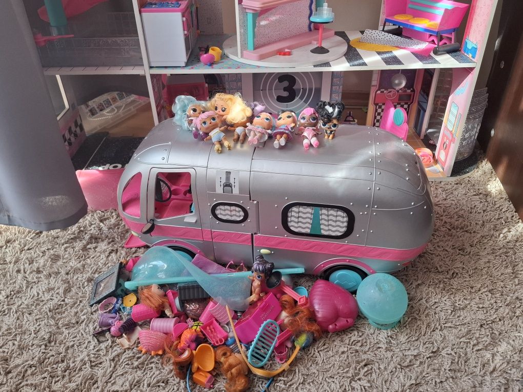 Domek dla lalek lol OMG plus camper