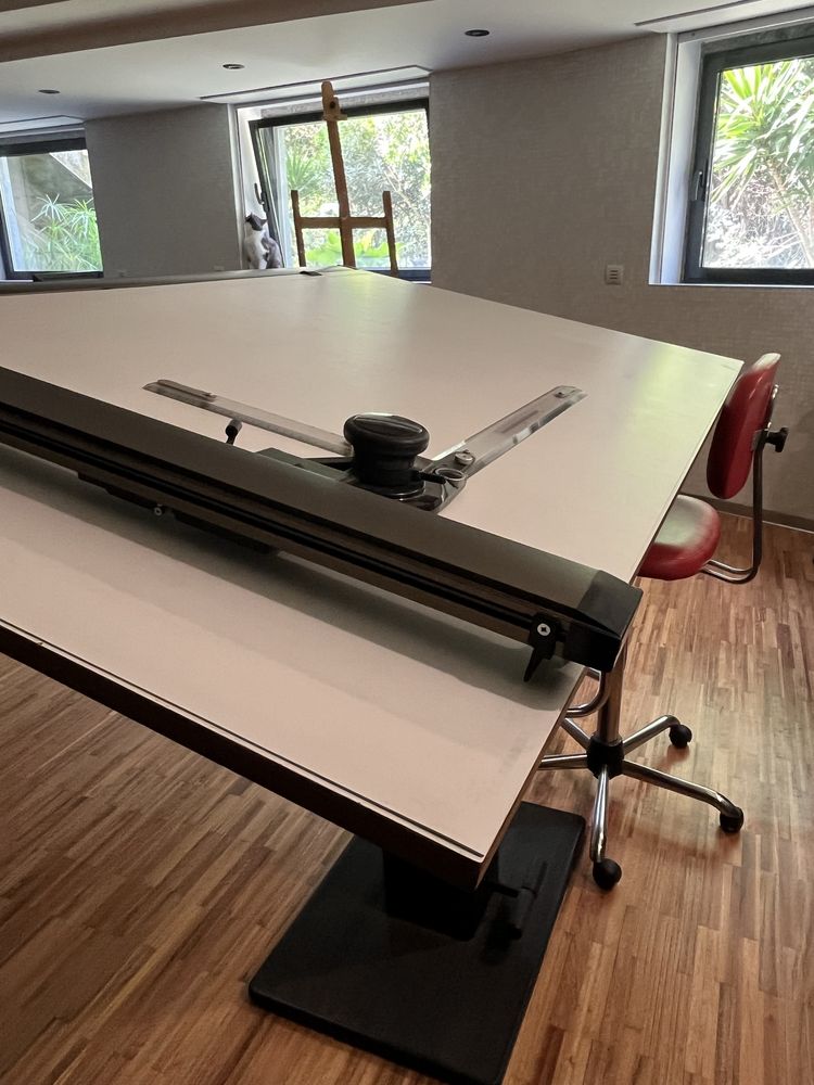 Estirador Hidráulico / mesa de desenho e Arquitecto