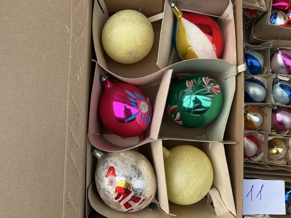 Bombki PRL Różne cena za szt