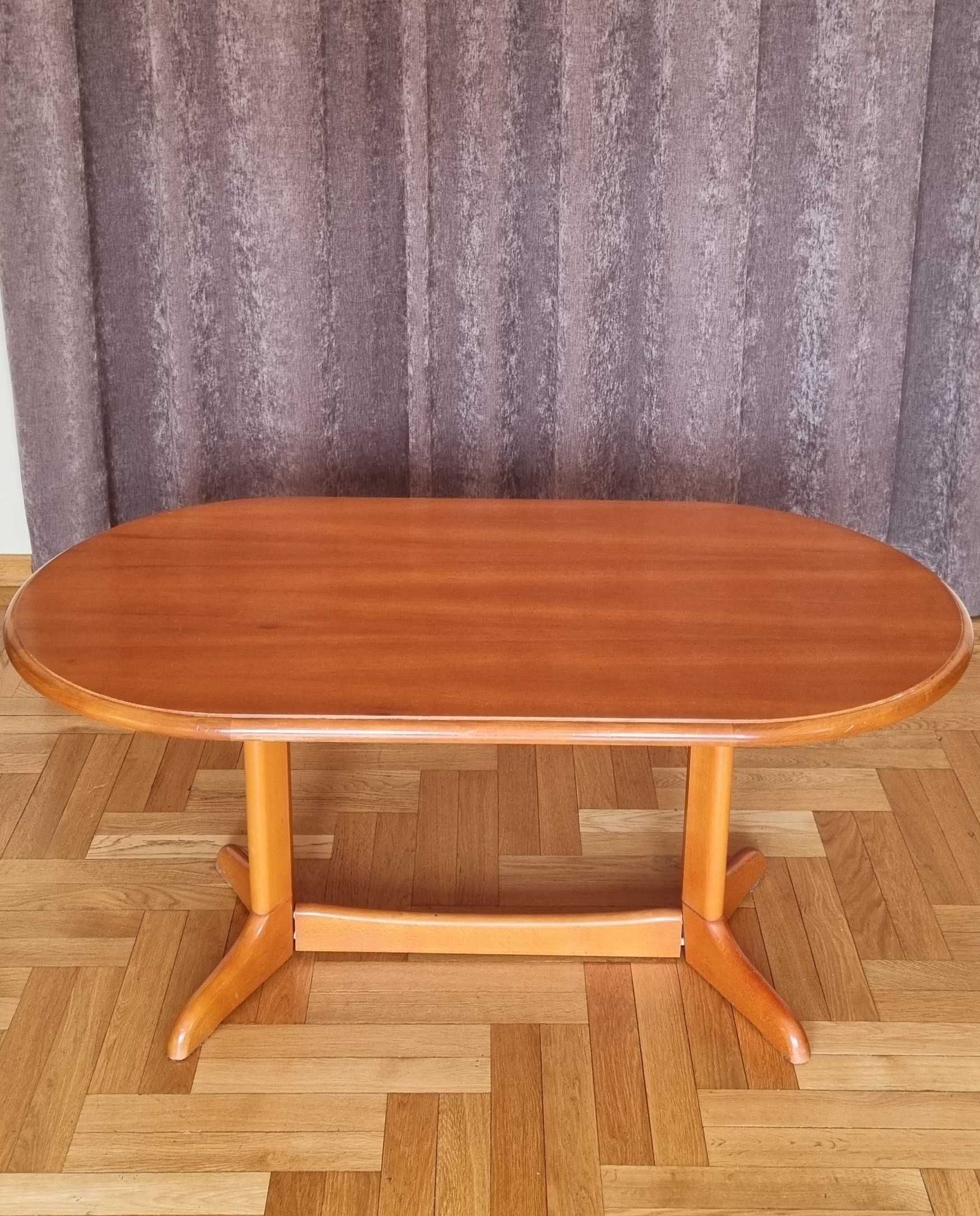 stół duży, rozkładany plus stolik kawowy