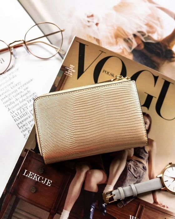 elegancki, skórzany portfel damski - peterson