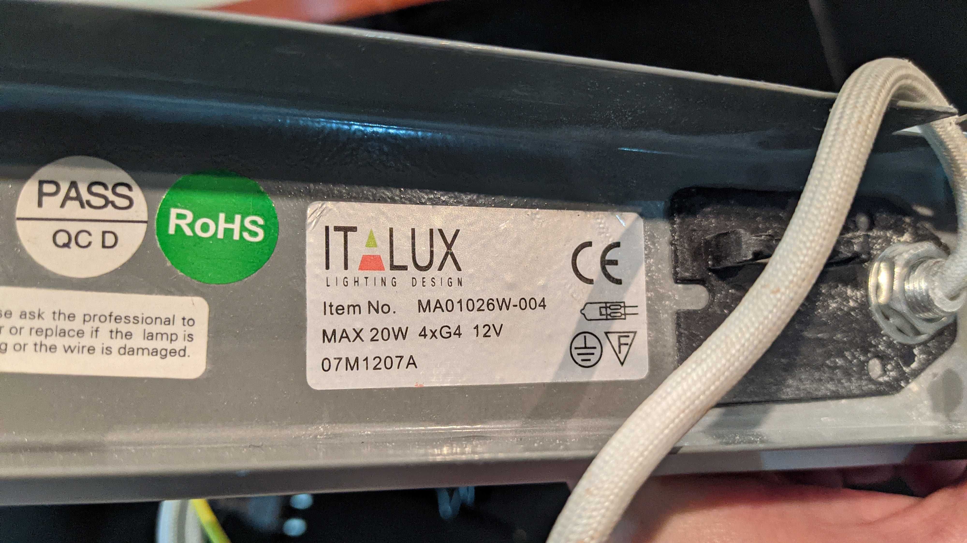 Lampa oświetleniowa / kinkiet / halogeny / halogen Italux Stratos